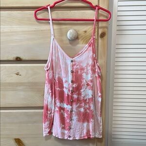 Juniors cropped tank, size M